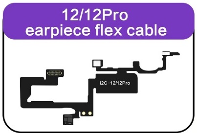 Flat I2C Tag-on Flex per riparazione TrueTone Face ID Apple iPhone 12 12 Pro